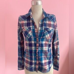 American Eagle plaid shirt